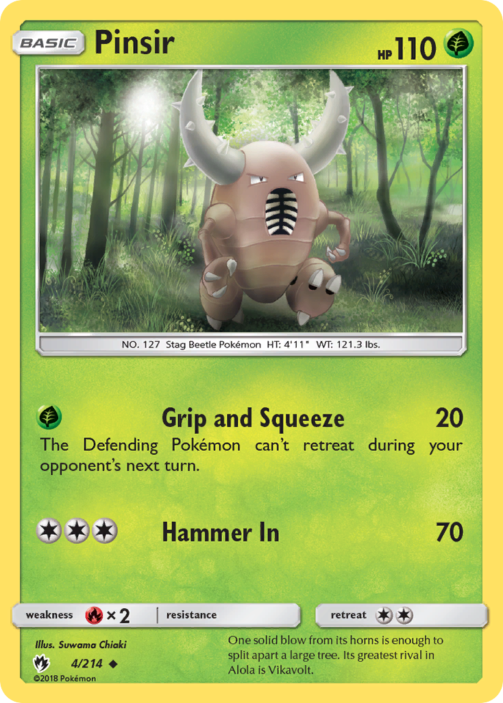 Lost Thunder Pinsir #4/214